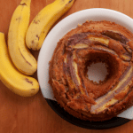 Bolo de Banana com Aveia